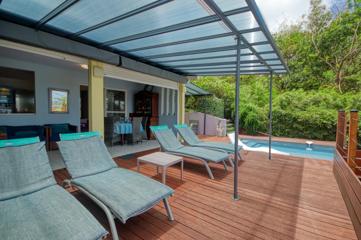 Location villa Martinique - Bains soleil